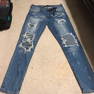 AMIRI Size 34 Blue Jeans